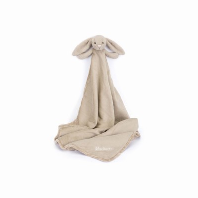 Jellycat Bashful Beige Bunny Blankets USA | 27406RWFB